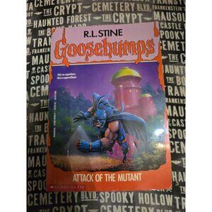 Goosebumps #25 Attack of the Mutant by R.L. Stine Vintage Horror Paperback Book